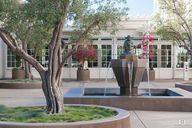 Yoda Fountain dans le parc du presidio